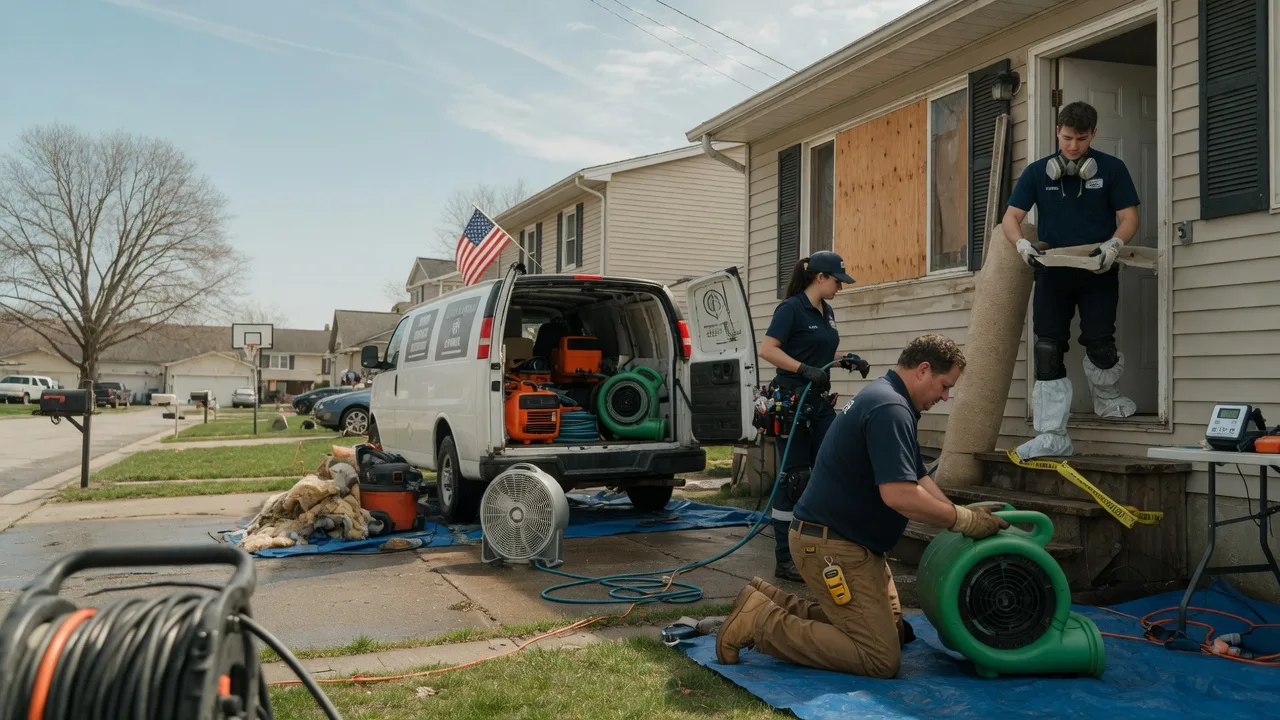 Water Damage Restoration in Halltown, MO near me